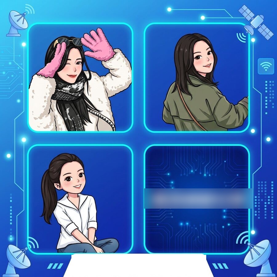 九宫格风真实出图